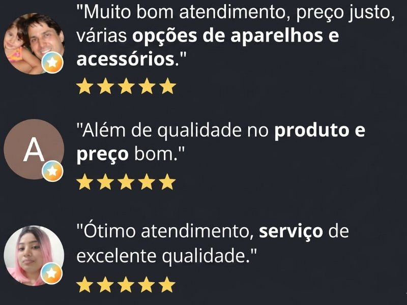 Avaliações